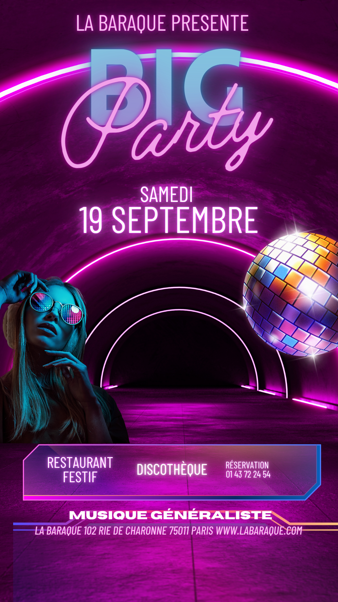 Saturday Party @ La Baraque